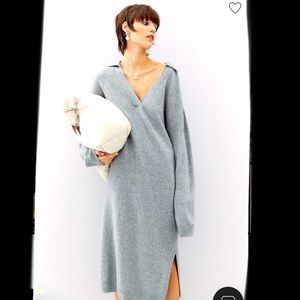 H&M Collared Sweater knit dress